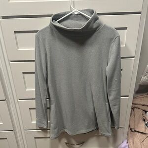Dudley Stephens Soft Gray Turtleneck cobble hill Sweater